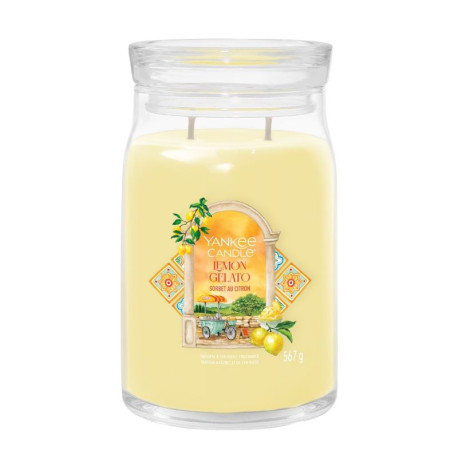 YANKEE CANDLE SIGNATURE ŚWIECA 567G LEMON GELATO