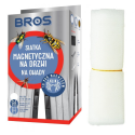 BROS SIATKA MAGNETYCZNA NA DRZWI 160X220CM BIAŁA NA OWADY