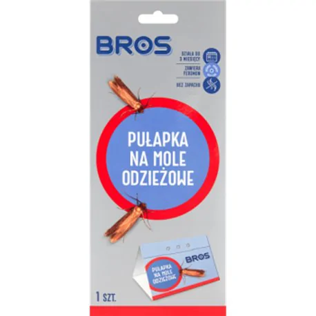 BROS MOLE PUŁAPKA NA MOLE ODZIEŻOWE