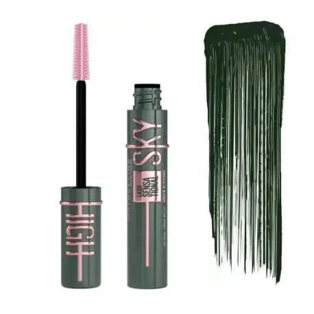 MAYBELLINE SKY HIGH TUSZ D/RZĘS GREEN ALTITU