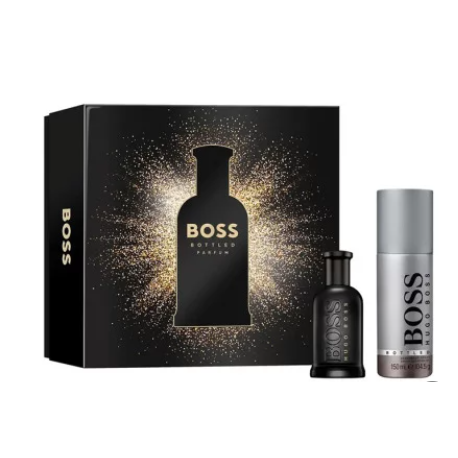 BOSS ZESTAW MĘSKI BOTTLED WODA PERFUMOWANA 50ML +DEODORANT 150ML