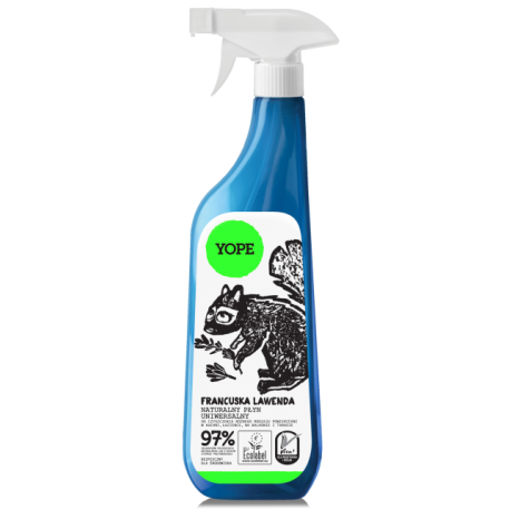 YOPE PŁYN UNIWERSALNY FRACUSKA LAWENDA750 ML