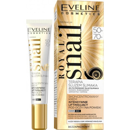 EVELINE ROYAL SNAIL KREM POD OCZY 15ML 50+ 70+ LIFTINGUJĄCY