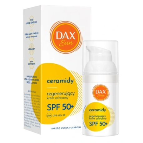 DAX SUN KR.TW 30ML SPF50 REGENERUJĄCY-CERAMIDY