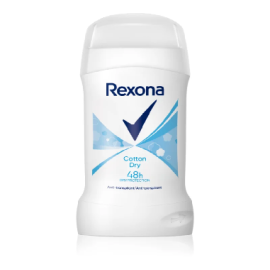 REXONA DEO STICK 50ML COTTON DRY
