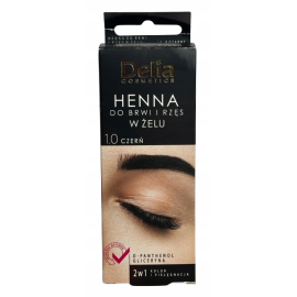 DELIA HENNA ŻEL CZARNA NEW