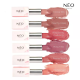 NEO MAKE UP POMADKA SERUM SHEER LIPSTICK 01 HONEY VEIL