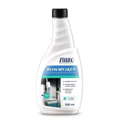 ZIELKO PŁ/CZYSZ 500ML MOPÓW BEZPRZEWODOWYCH