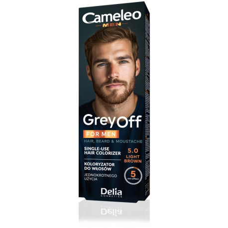 DELIA MEN FARBA GREY OFF 5.0