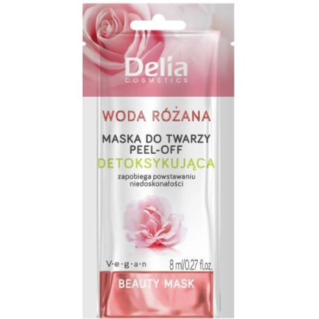 DELIA DETOKSUJĄCA MAS/TW 8ML WODA RÓŻANA