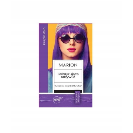 MARION ODŻ/WŁ 35ML KOLORYZUJĄCA PURPLE RAIN FIOLETOWA DO 10 MYĆ