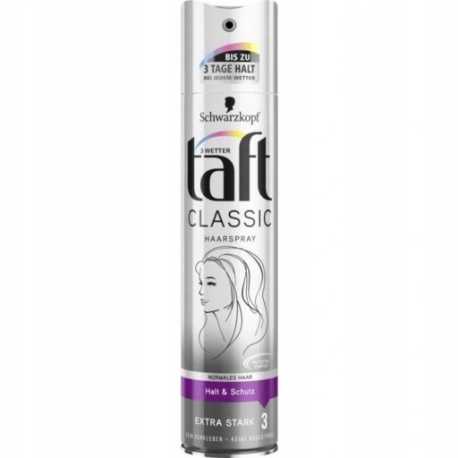 TAFT LAK/WŁ 250ML CLASSIC EXTRA STARK 3