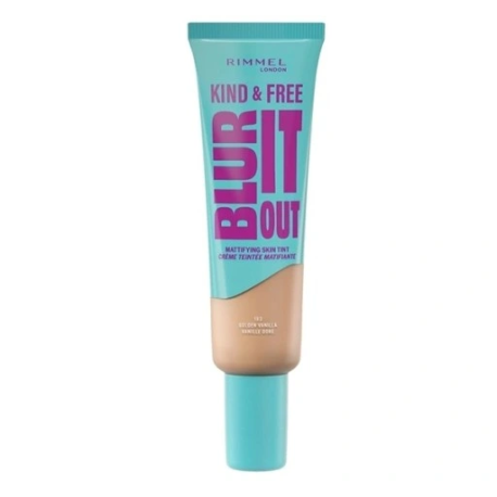 RIMMEL PODKŁAD KIND&FREE BLUR IT OUT 30ML 163 GOLDEN VANILL