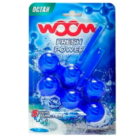 WC-WOOM Zawieszka do WC barwiąca wodę – Ocean