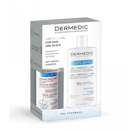 DERMEDIC CAPILARTE ZEST/KOS SZ/WŁ ANTI-AGEING 300ML SER/WŁ 150ML