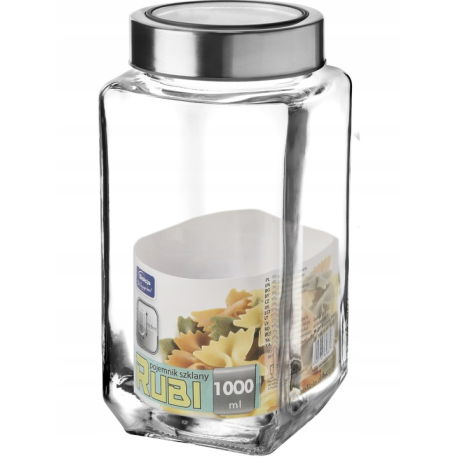 GALICJA RUBI POJEMNIK SZARY 1000ML 27007