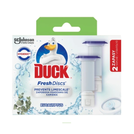 DUCK KRĄŻEK ŻELOWY DO WC 2X36ML EUKALIPTUS