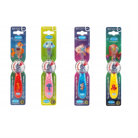 DR SCOTT MINUTNIK SZCZOTECZKA DO ZĘBÓ SOFT RÓŻNE WZORY