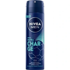 NIVEA DEO SPR 150ML MEN ULT.CHARGE 85798