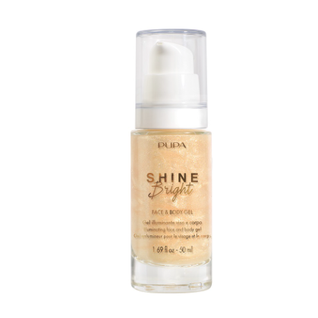 PUPA SHINE BRIGHT ŻEL DO TWARZY I CIAŁA ROZŚWIETLAJĄCY 50ML