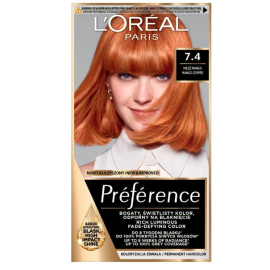 LOREAL FERIA PREFERENCE FARBA DO WŁOSÓW 74 MANGO