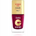 DELIA CORAL HYBRID LAKIER DO PAZNOKCI 11ML 18