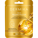 DERMIKA SKIN RECONSTRUCTOR MASECZKA DO TWARZY W PŁACHCIE ZŁOTE SERUM