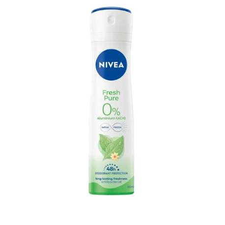 NIVEA WOMEN FRESH PURE DEZODORANT W SPRAYU 150ML