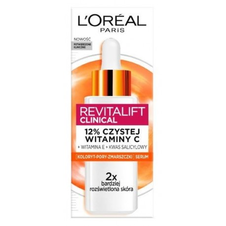 LOREAL REVITALIFT CLINIC SER/TW 30ML WITAMINA C