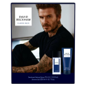 DAVID BECKHAM ZESTAW PREZENTOWY KOSMETYCZNY MĘSKI CLASSIC BLUEDEODORANT NATURAL SPRAY 75ML + ŻEL POD PRYSZNIC 200ML