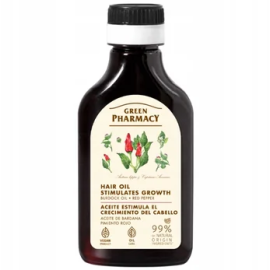 GREEN PHARMACY OLEJEK/GŁOWY 100ML ŁOPIANOWY - STYMULUJĄCY WZROST