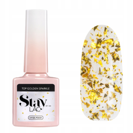STAYLAC LAK/HYB GOLDEN SPARKLE TOP 5ML