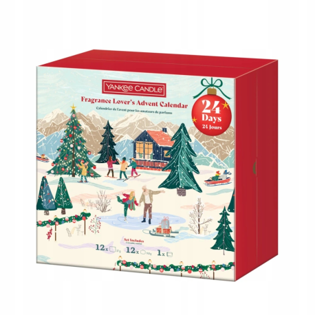 YANKEE CANDLE APRES SKI ZESTAW KALENDARZ ADWENTOWY DUŻY