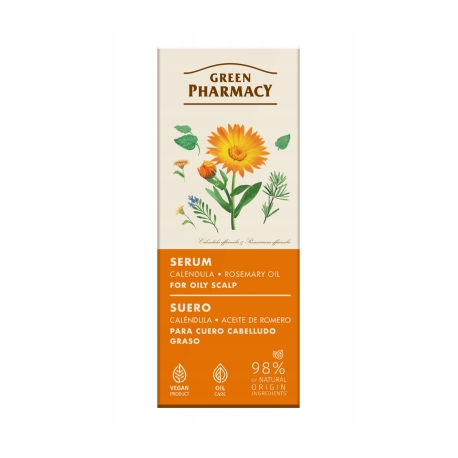 GREEN PHARMACY SER/WŁ 100ML NAGIETEK I OLEJ ROZMARYNOWY