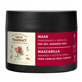 GREEN PHARMACY MASKA/WŁ 300ML GRANAT I OLEJ ARGANOWY