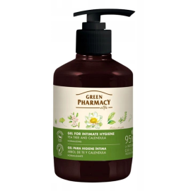 GREEN PHARMACY ŻEL/INTYMNA 370ML DRZEWO HERBACIANE I NAGIETEK LEKARSKI
