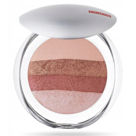 PUPA PUDER LUMINYS BAKED ALL OVER 01 STRIPES ROSE