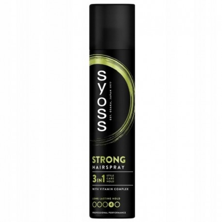 SYOSS LAK/WŁ 300ML STRONG HOLD
