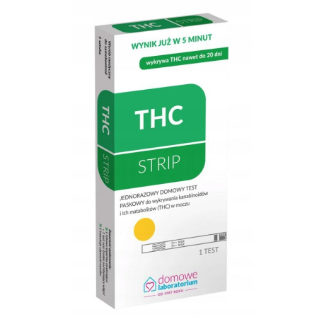 DOMOWE LABORATORIUM TEST THC