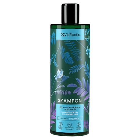 VIS PLANTIS - SZAMPON DO WŁOSÓW SUCHYCH I MATOWYCH - LUKRECJA 400ML 