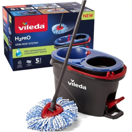 VILEDA H2PRO WIADRO+MOP OBROTOWY