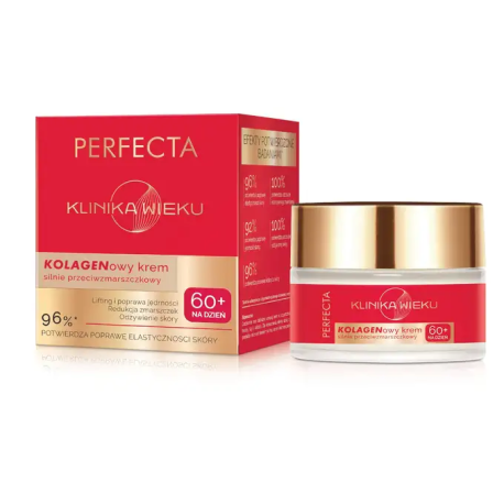 PERFECTA KLINIKA WIEKU KR/TW DZIEŃ 60+ 50ML KOLAGEN