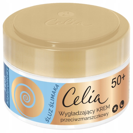 CELIA ŚLUZ ŚLIMAKA KR/TW 50+ KWAS HIALURONOWY