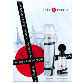 PRET A PORTER ZESTAW KOSMETYCZNY PREZENTOWY DAMSKI WODA TOALETOWA 50ML I DEZODORANT 200ML
