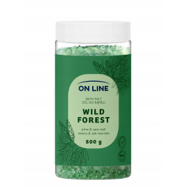 ON LINE SÓL DO KĄPIELI 800g SOSNA I SÓL MORSKA