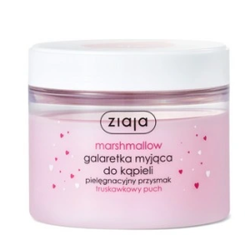 ZIAJA PRZYSMAKI GALARETKA MYJACA DO KĄPIELI 260ML MARSHMALLOW KRÓTKA DATA GRUDZIEŃ