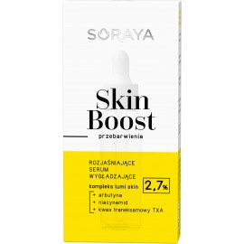 SORAYA SKIN BOOST SERUM DO TWARZY 30ML NA PRZEBARWIENIA KRÓTKA DATA LUTY