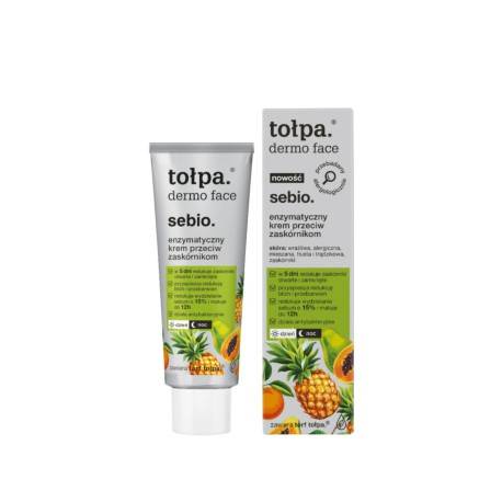TOŁPA SEBIO KREM PRZECIW ZASKÓRNIKOM ENZYMAYCZNY