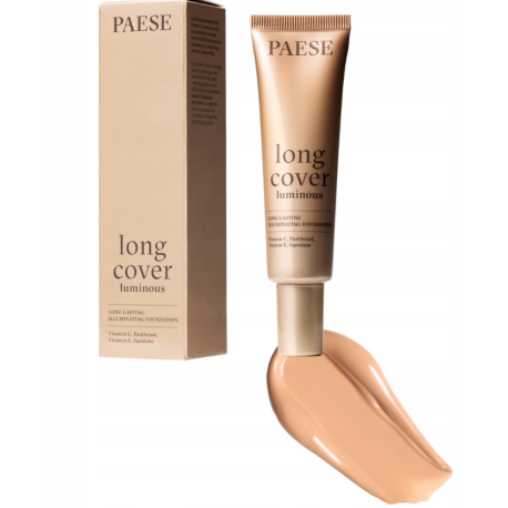 PAESE PODKŁAD LONG COVER LUMINOUS 30ML 1,5W BEIGE