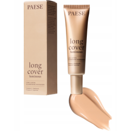 PAESE PODKŁAD LONG COVER LUMINOUS 30ML 1,0W LIGHT BEIGE